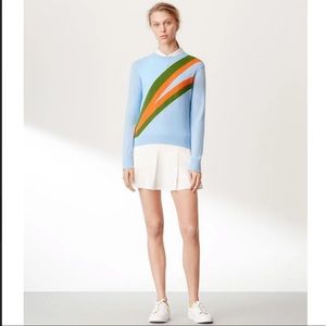 Tory Burch Tory Sport Performance Cashmere Crewneck Sweater